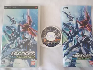 Macross Ace Frontier Portatile PlayStation Portable PSP Giappone Gioco Venditore USA - Foto 1 di 9