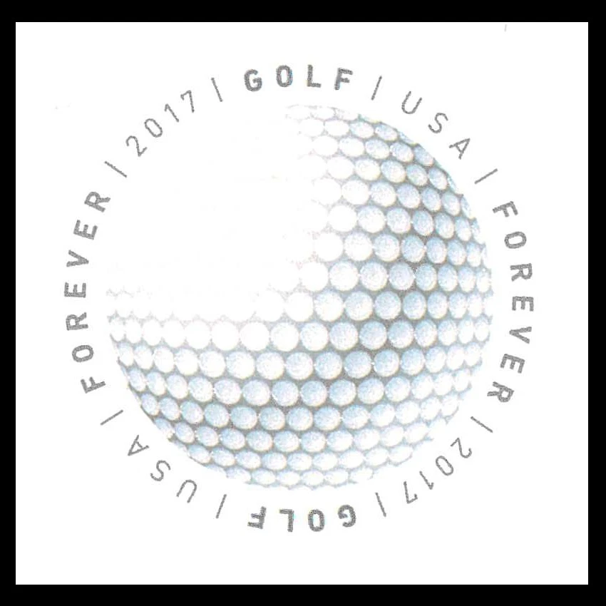 US 5206 Have a Ball Golf F single MNH 2017 - Image 1 of 1