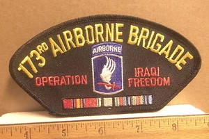 US Army - 173ª Brigata Aviotrasportata - Operazione Iraqi Freedom Patch Ricamata - Foto 1 di 3