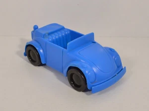 Figura de acción azul VW Beetle 1976 5" coche Busytown Busy Town Richard Scarry - Imagen 1 de 3