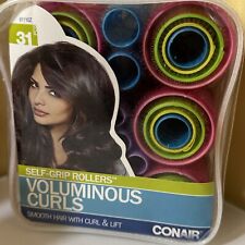 Conair Self Grip Rollers Voluminous Curls 31 Pack Multicolors & Sizes