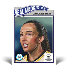 Topps UCL Living Set - Card 572 - Caroline Weir - Real Madrid