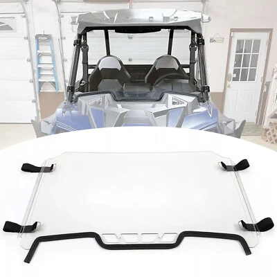 For Polaris RZR  XP 1000/Turbo Vented 1/4" Full Windshield 2019-2023 Hard Coated - Image 1 of 4