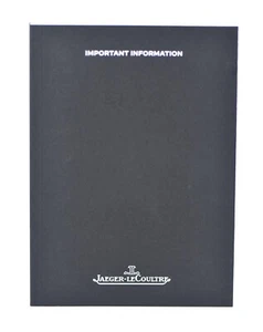 Manual Del Reloj Atmos Jaeger LeCoultre - Imagen 1 de 1