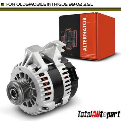 Alternator for Oldsmobile Intrigue 1999 2000 2001 2002 V6 3.5L 125A CW 6-Groove - Image 1 of 4