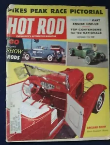 Hot Rod Magazin September 1960 Pikes Peak Bild 60 Nationals Oakland Show - Bild 1 von 10