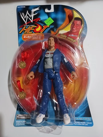 WWF Kurt Angle Sunday Night Heat action figure Rebellion Series 3 Cover