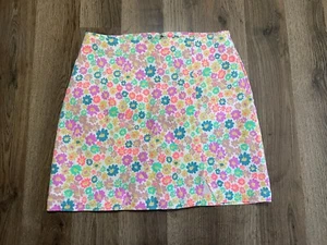 Wild Fable Skirt, Women's Size 4, Multicolor, Floral Print, Back Zip - Picture 1 of 11