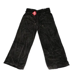 Puma Her Velour Wide Pants Womens Casual Athletic Bottoms 846881-01 - Picture 1 of 12