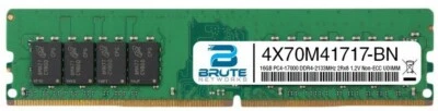 4X70M41717 - Lenovo Compatible 16GB DDR4-2133Mhz 2Rx8 1.2v Non-ECC UDIMM - Image 1 of 3