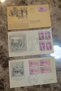 SCOTT #772,74,77 1935 FIRST DAY COVERS  - Picture 1 of 4