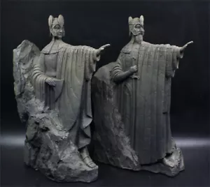 Statue Fermalibri Il Signore degli Anelli Modello Porte di Argonath Porte di Gondor - Foto 1 di 15