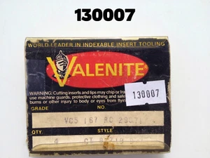 CT 88719 D7 VC5 Neu Teilpaket 3 Valenit Wolframcarbid Einsätze - Bild 1 von 2