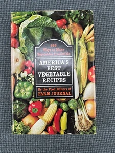 America's Best Vegetable Recipes Cook Book 1970 HC DJ  by Editors Farm Journal - Picture 1 of 5