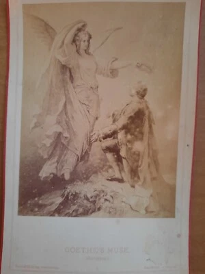 Tarjetas de gabinete antiguas - Juego de tarjetas Alemania romance Foto 1 de 4