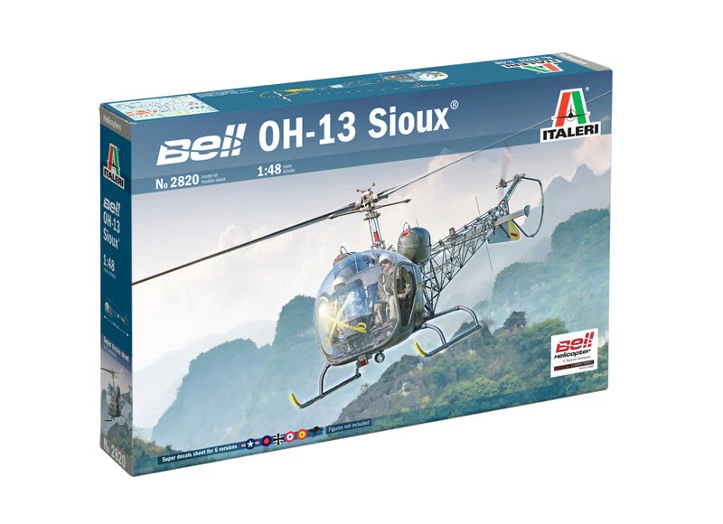 Italeri - 1/48 Oh-13 Scout Korean War
