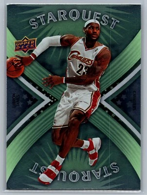 2008-09 Upper Deck First Edition - Starquest Green #SQ-17 LeBron James - NM - Image 1 of 2