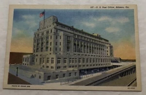 U.S. Post Office, Atlanta, Georgia. Postcard (T2) - Picture 1 of 2