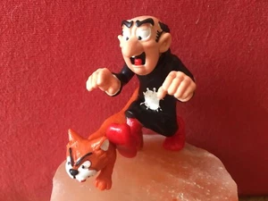 GARGAMEL MIT AZRAEL SCHLUMPF SCHLÜMPFE SMURFS PUFFI PITUFOS SCHTROUMPFS - Bild 1 von 2