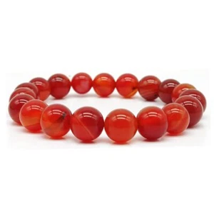 1 PCS 10mm Natural Stone Semi-Precious Gemstones Beaded Bracelets for Men Women - Picture 1 of 7