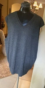 Chaleco Suéter de Golf Chauder Para Hombres XL Cuello en V Mezcla de Lana Cachemira - Imagen 1 de 8