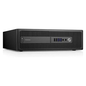 HP EliteDesk 800 G2 SFF Desktop PC Intel Core i3 16GB DDR4 256GB SSD - NO OS - Afbeelding 1 van 7