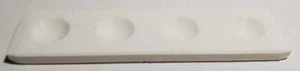 A Very Nice Set of 4 Four Hole Marble Stands - Picture 1 of 1