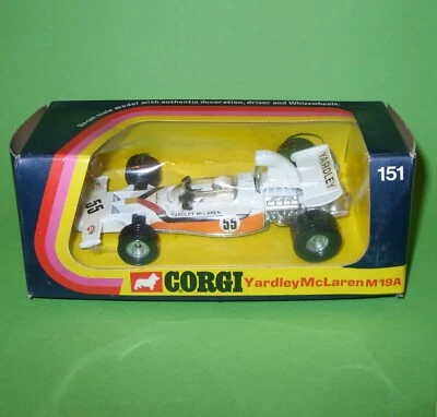Corgi / 151 Yardley McLaren M19A Racing Car / Boxed - Image 1 of 4
