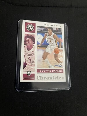 Scottie Barnes 2021 Panini Chronicles Draft Picks Rookie Card #7 NBA ROY Raptors - Image 1 of 2