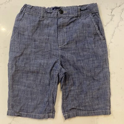Children’s Place Boys Shorts Size 14 Blue Casual Stretch Waist - Image 1 of 4