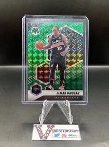 20/21 Panini Mosaic - DeMAR DeROZAN GREEN PRIZM #133 San Antonio Spurs - Imagen 1 de 3