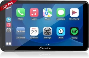 Carpuride W701 Pro mit Wireless Bluetooth 7 Zoll 1080P Touch Armaturenbrett montiert - Bild 1 von 9
