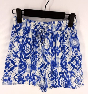 Pantalones Cortos Flying Tomato Talla Pequeña Cordón• Pantalones Cortos Tejidos Patrón Just Can't Wait Foto 1 de 4