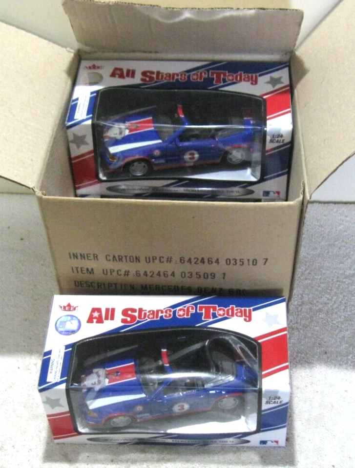 4 NUEVOS 1/24 FLEER MLB BÉISBOL ALEX RODRIGUEZ MERCEDESE BENZ 500SL TEXAS RANGERS Foto 1 de 1