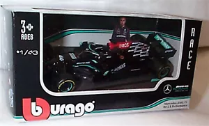 2021 Mercedes AMG F1 W12 E-Performance #44 Hamilton 1:43 by burago 38038H New - Picture 1 of 3