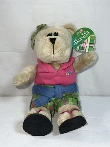 Starbucks Bearista Preppy Summer Vacation Girl Bear Plush Toy 2007 NWT - Picture 1 of 7
