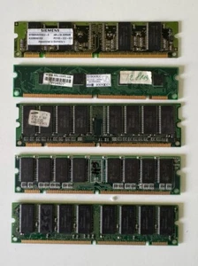 LOT of DIMM SDRAM Memory 64MB - 128MB - 256MB - Tested - - Bild 1 von 2