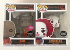 Funko Pop Trick R Treat Flocked Sam 1036 Chuckles 1244 Spirit Halloween Exc NIB