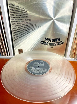 MOTOWN CHARTBUSTER - VOL. III Rare CLEAR UK Press Tamla LP EX - Image 1 of 4
