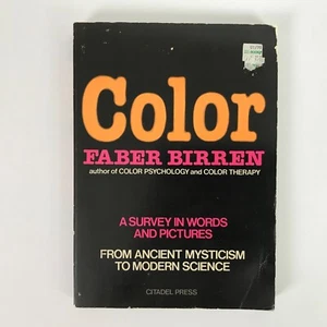 Color Faber Birren Art History Reference Artists Vintage PB Book 1963 - Imagen 1 de 5