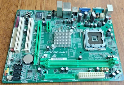 BioStar GF7050-V NF73V-M7 LGA775 DDR2 667/800 MicroATX Motherboard - Image 1 of 2