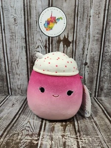 Squishmallows 5” Cinnamon The Pink Yogurt Smoothie Kelly Toy Plush NWT - Picture 1 of 6