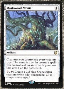 MTG Maskwood Nexus 299 Commander: Modern Horizons 3 Regular MTG Card - Picture 1 of 2
