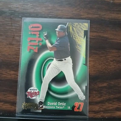 Skybox Circa Thunder 1998 David Ortiz #173 novato radiocontrol Minnesota Twins  Foto 1 de 2