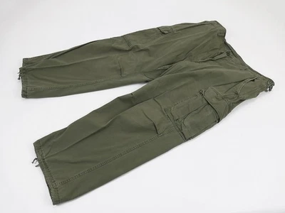 US Vietnam Original Trousers Man's Cotton WR Poplin Rip Stop OG107 Feldhose Gr.L - Bild 1 von 4