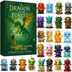 24 Days * The Dragon in the Forest Advent Calendar 2025, Dragon Advent Calendar - Picture 1 of 7