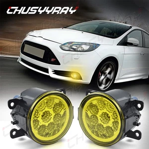 For Acura Ford Jaguar Honda Nissan Subaru Front Bumper Fog Light Lamp Left+Right - Picture 1 of 15