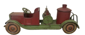 Scarce 1920's J. Chein Hercules Fire Pumper Truck 18 Inch Nice Original - Picture 1 of 19