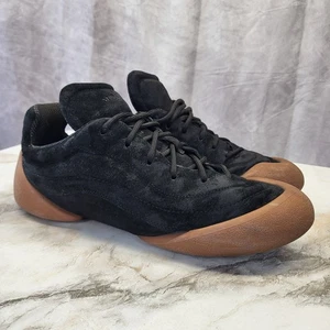 Tenis McQueen Flexion de gamuza de goma negros para hombre talla 44/11 - Imagen 1 de 18