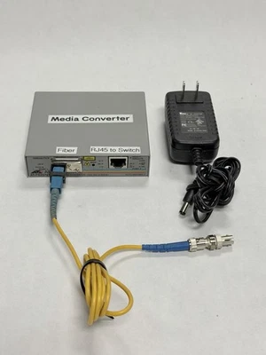 Allied Telesis AT-FS237S13/1 Twisted Pair to Fiber 1x Media Converter AT-FS237 - Image 1 of 4